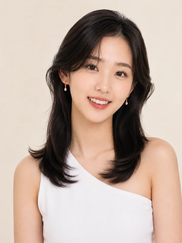 Anya, a fictional adult character for private chat, shown in a portrait